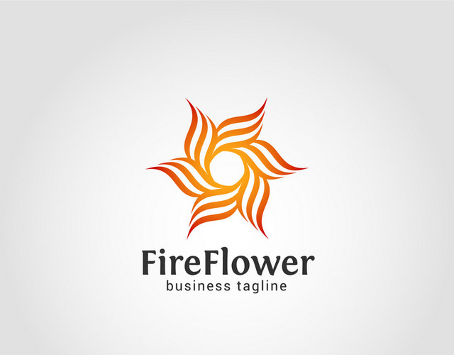 公司标识设计公司标志FIREFLOEWER标志