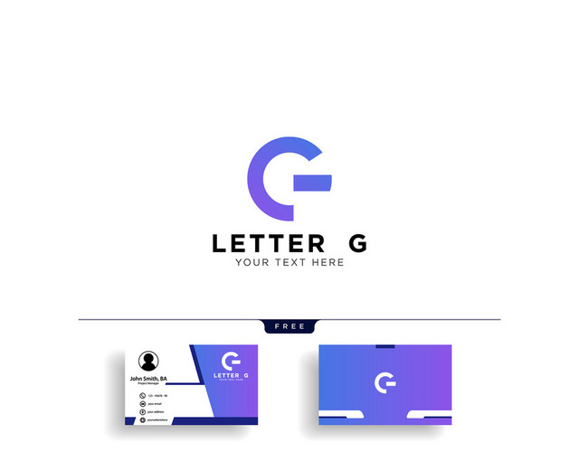 公司标识设计LETTER矢量标志