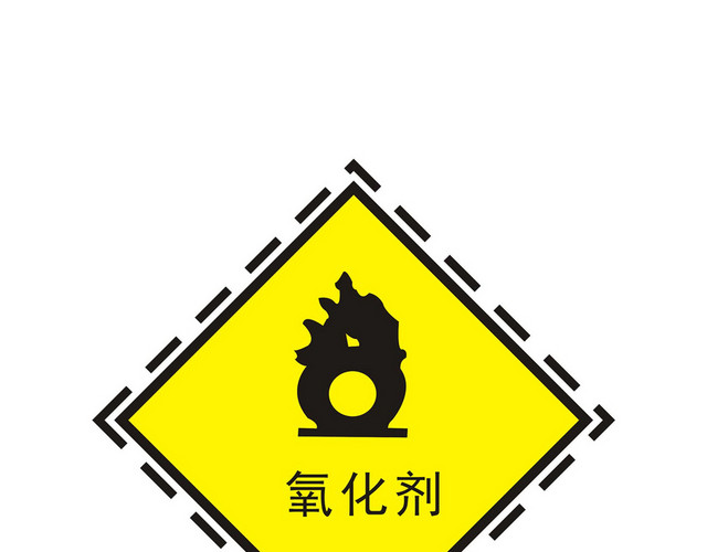 化学品安全标识氧化剂标识牌