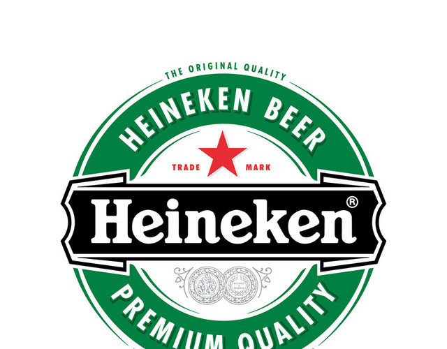 公司标识设计HEINEKEN啤酒LOGO