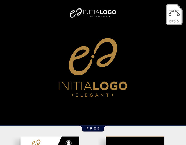 公司标识设计字母E创意图标创意LOGO