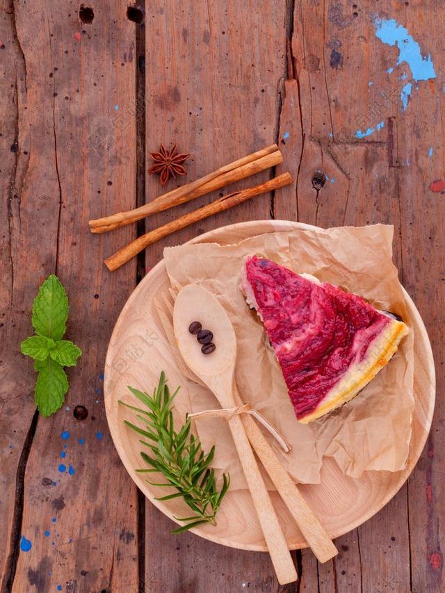 菜 烤 咖啡厅 表 切片 锦上添花 自然 板 美味 甜点