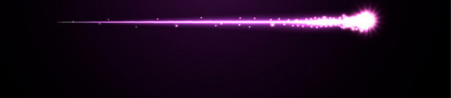 流星光波紫色矢量素材