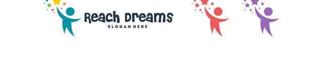 公司标识设计星星小人REACHDREAMS