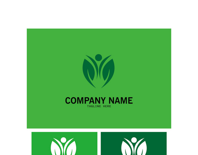 公司标识设计手掌小人LOGO