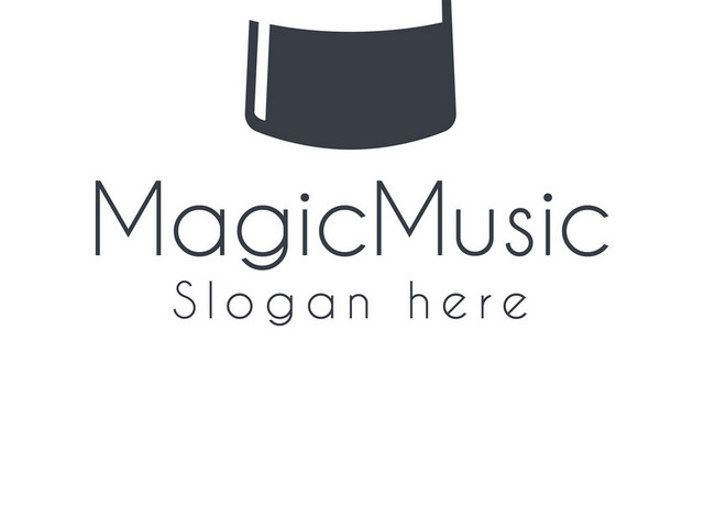 公司标识设计音符星星LOGO