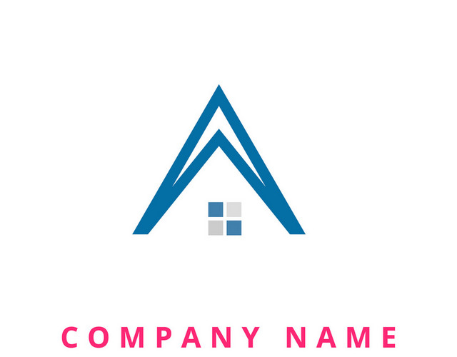 公司标识设计房屋屋顶LOGO