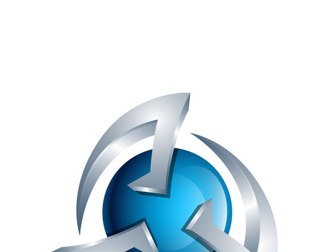 公司标识设计创意球形图标LOGO
