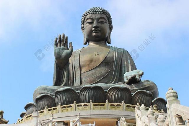 天坛大佛 青铜 香港