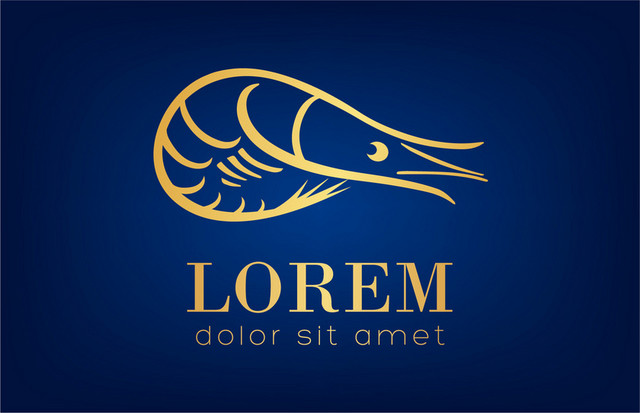 公司标识设计龙虾LOGO