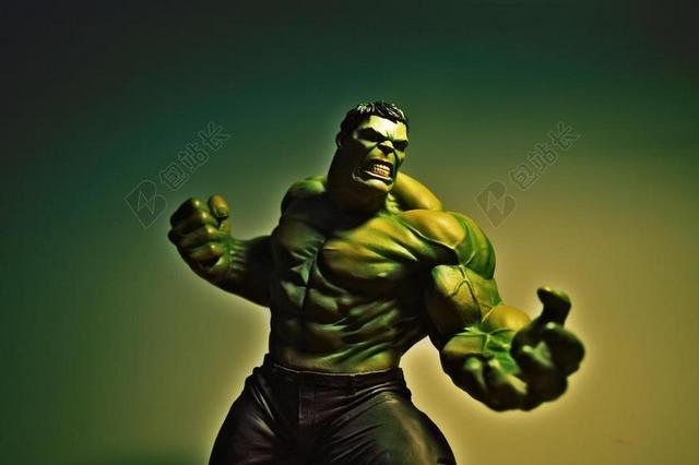 绿巨人 奇迹 ACTIONFIGURE 书呆子 雕像