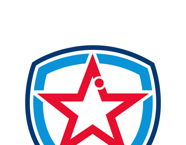 公司标识设计五角星徽记LOGO