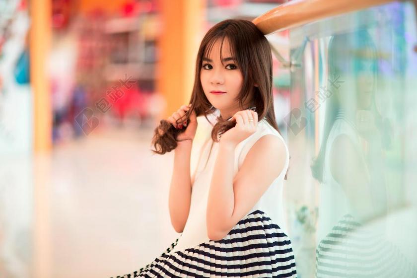 女孩 模型 时尚 年轻 女性 女子 肖像 夫人