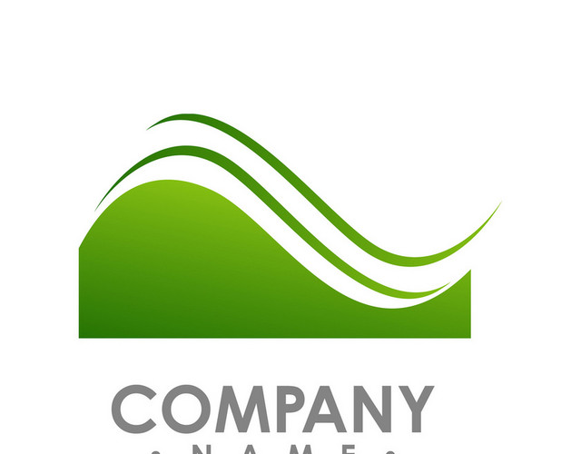 公司标识设计矢量标志山峰LOGO