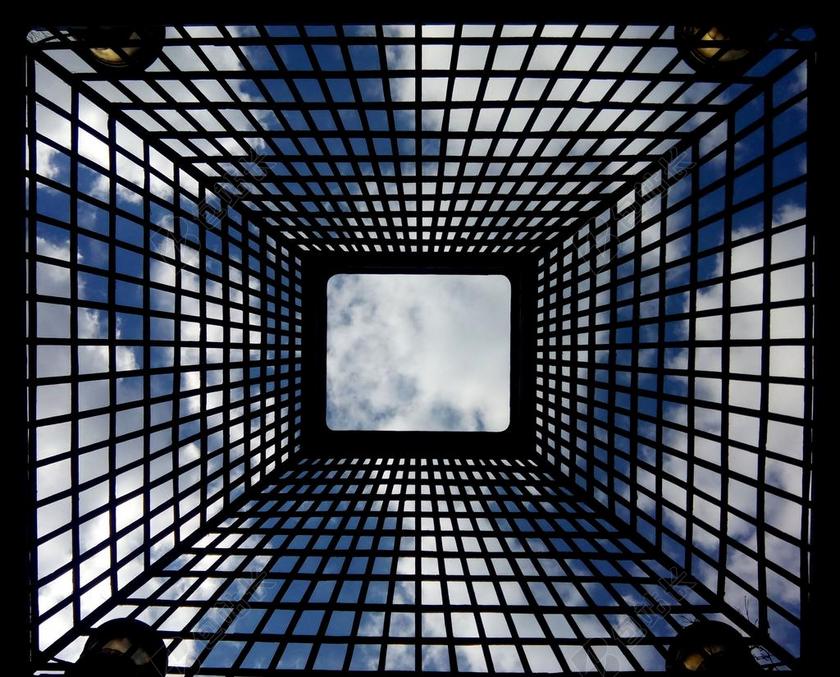 建筑时尚反光玻璃背景图片