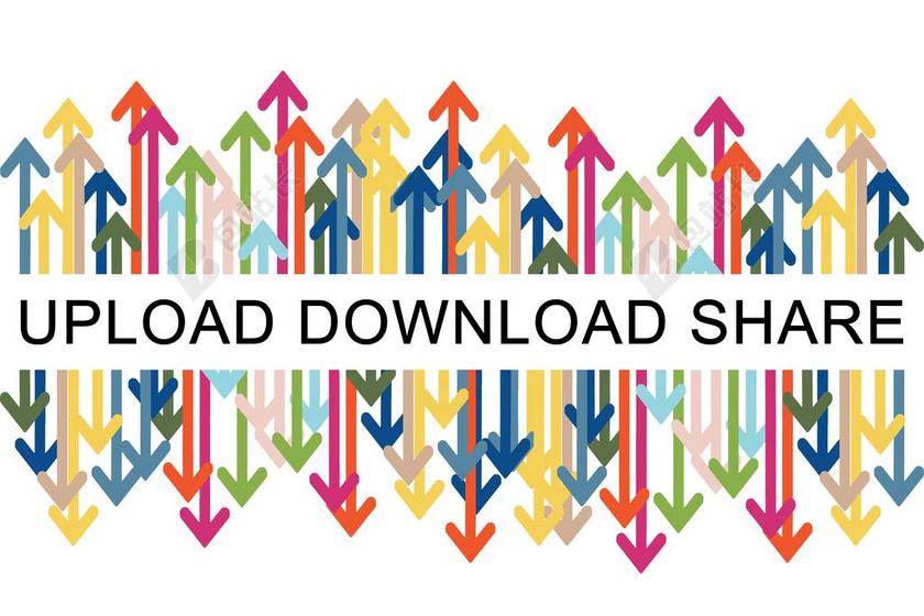 广告时尚箭头LOGO背景图片