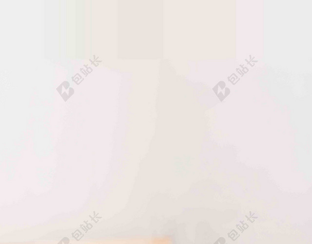 闹钟人物白色早安梦想海报背景