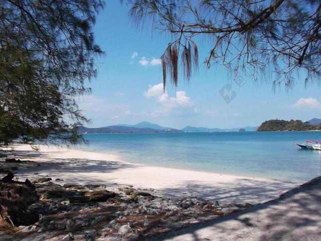 海滩 兰卡威 马来西亚 放松 海洋 自然 太阳 沙