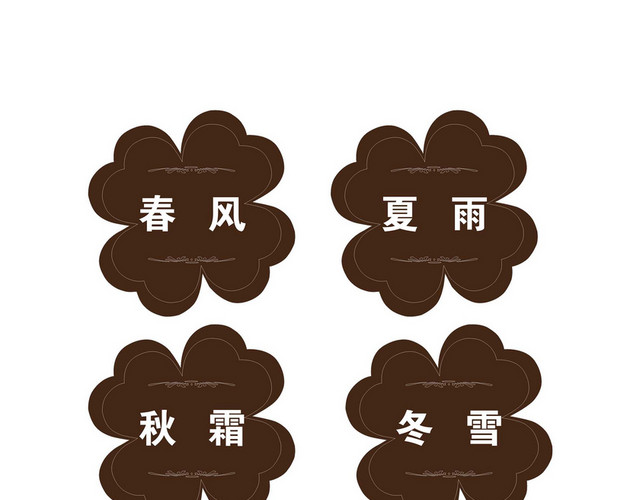 科室牌花型门牌