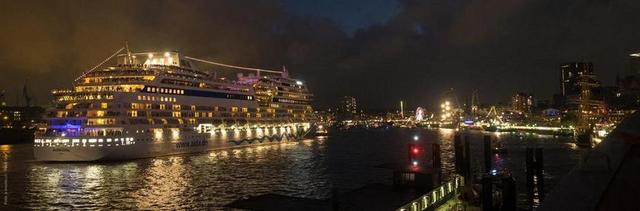 旅游清新汉堡海上航行背景图片