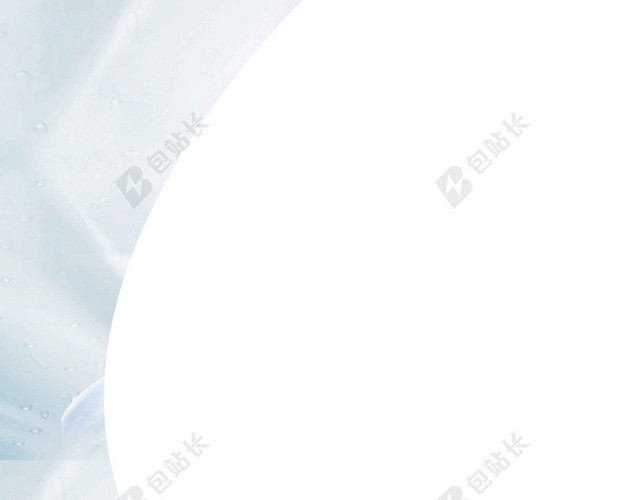 蓝白花朵人物瘦身宣传促销健康减肥塑身海报