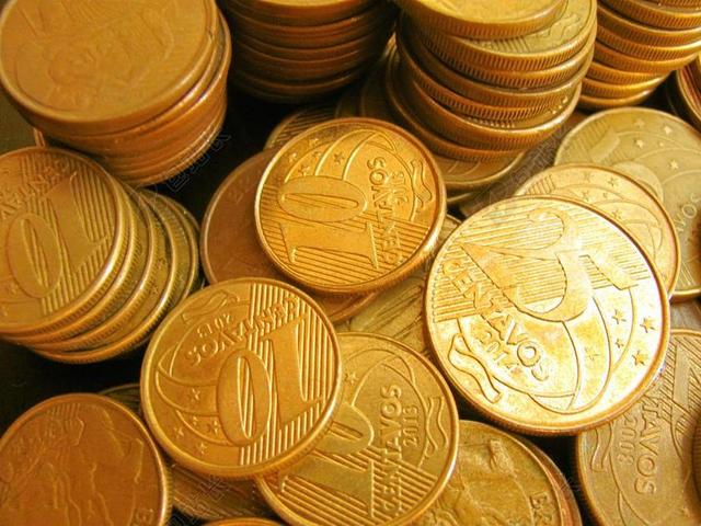 金融商务比特币背景图片