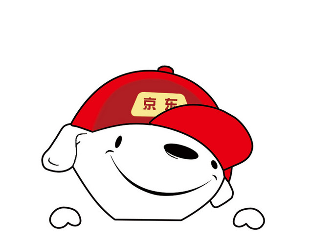京东标识卡通
