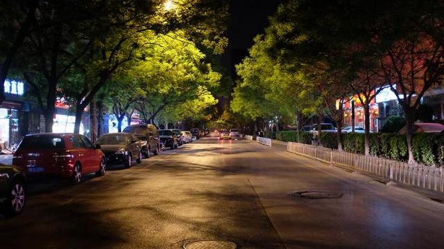 夜晚 街道 北京 路 汽车