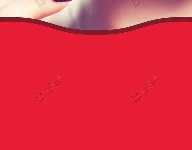 简约美容美甲宣传套图背景