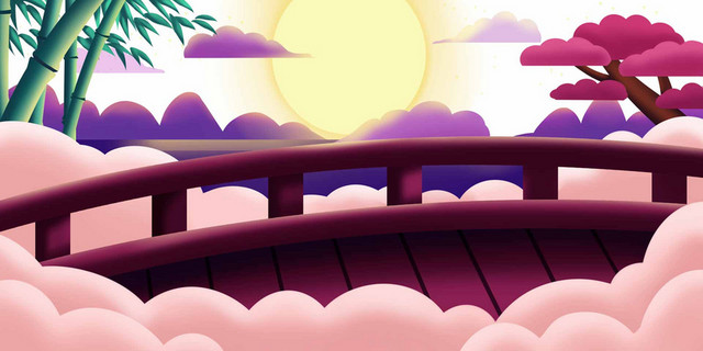 情侣七夕人物520鹊桥相会情人节PNG素材