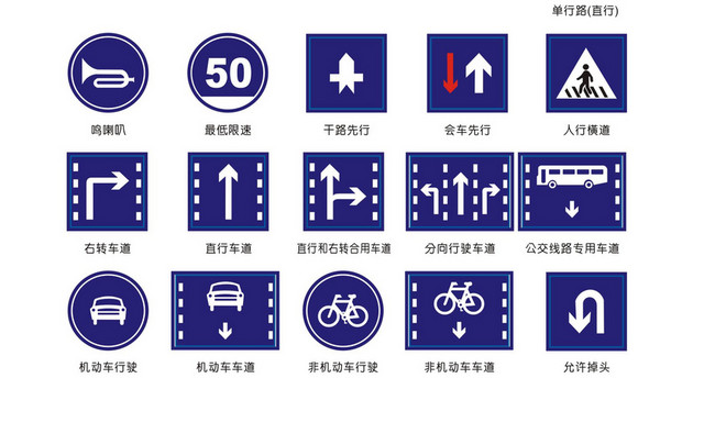 道路交通标志道路交通安全标识