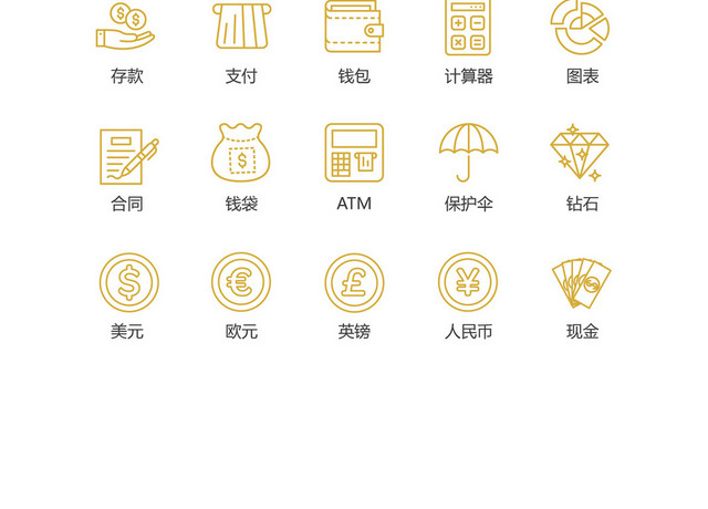 标志标识支付相关标志大全