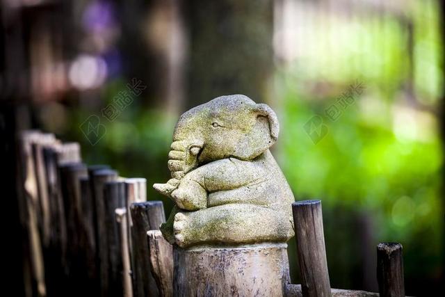 铜像 象 石 石像 石雕 大象