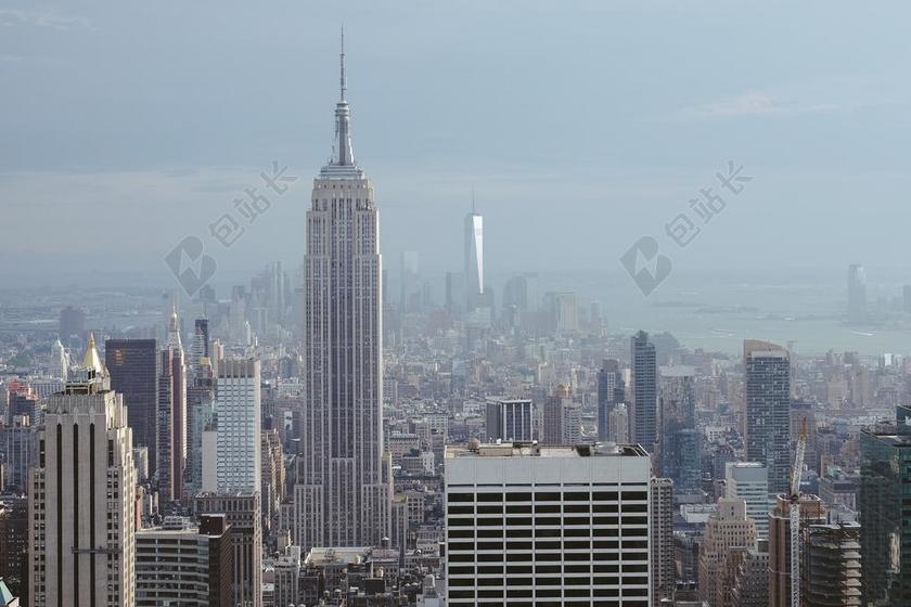 建筑时尚帝国大厦背景图片