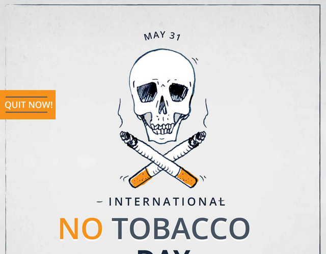 骷髅自杀香烟世界哮喘日禁烟日肺健康禁烟矢量图