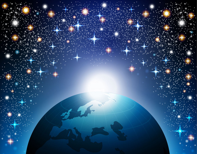 地球宇宙星空PNG素材