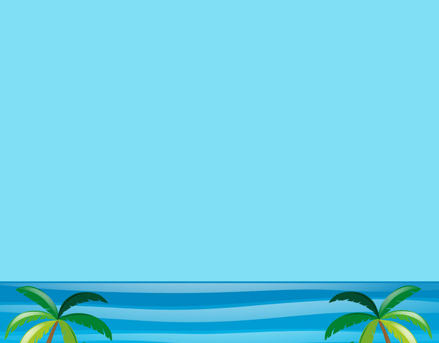 夏天夏季海边度假沙滩香蕉树元素AI素材