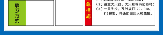 配电室安全警示牌风险点告知卡