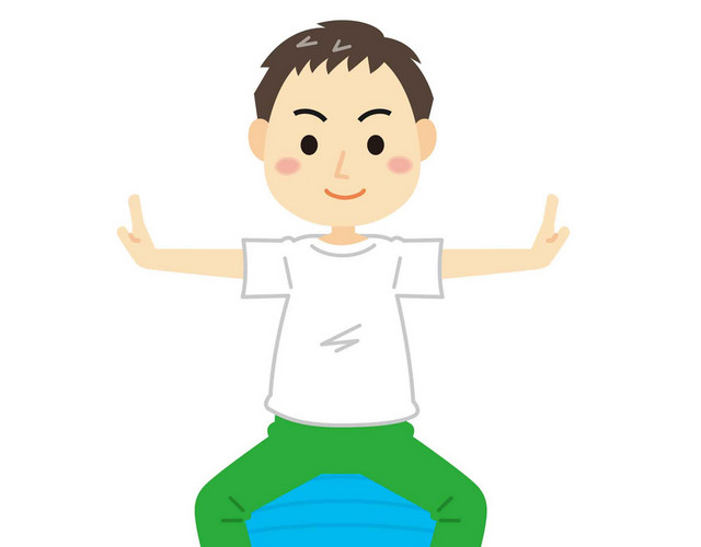 瑜伽球运动健身户外减重健康