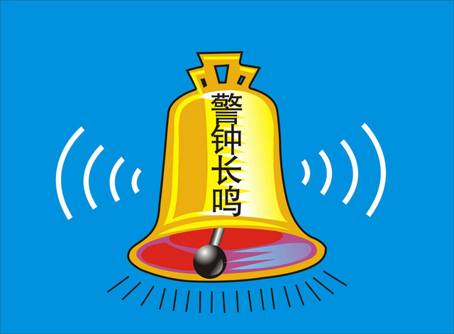 安全标志警钟长鸣标志牌
