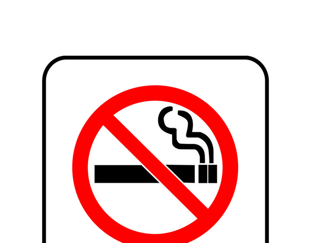 安全标志禁止吸烟NOSMOKING