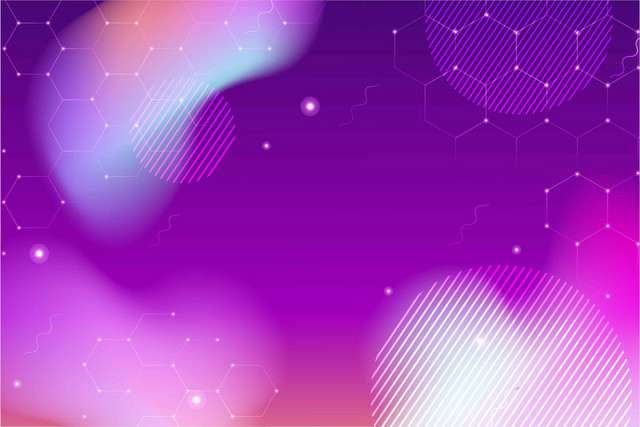 梦幻紫色线条