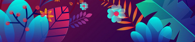 夏天树叶热带植物素材