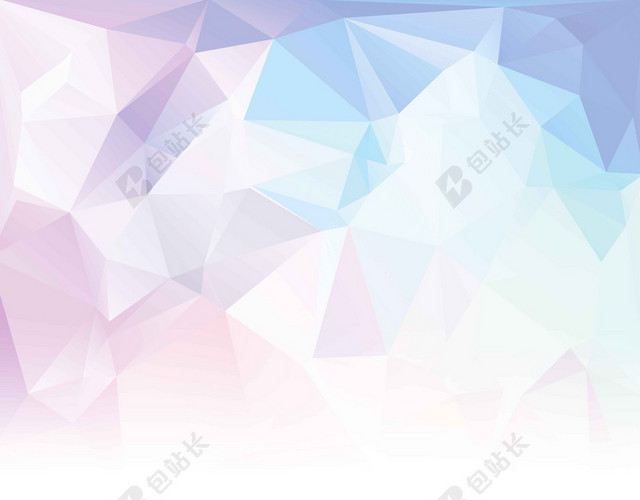 七彩手绘多人物卡通物体美容美甲海报背景