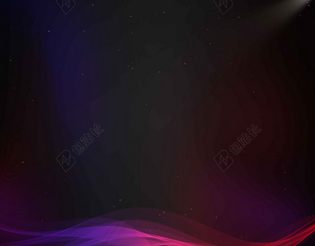 黑金炫彩人物灯光美容脱毛海报背景