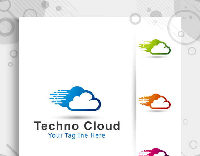 TECHNOCLOUD公司标识设计