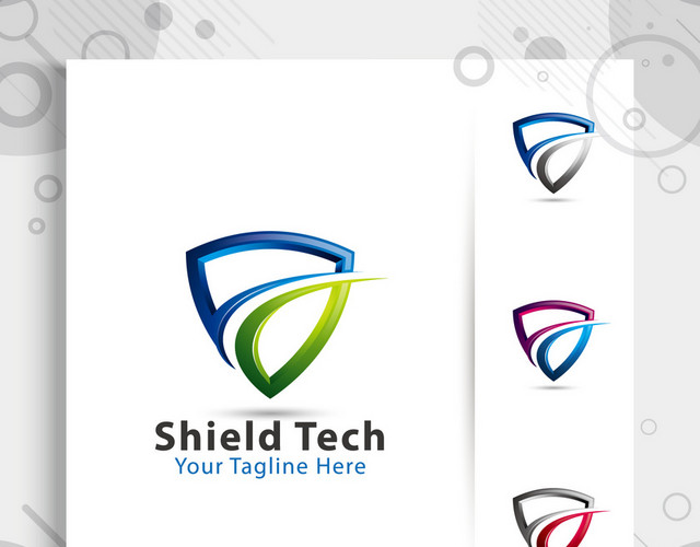 SHIELDTECH公司标识设计