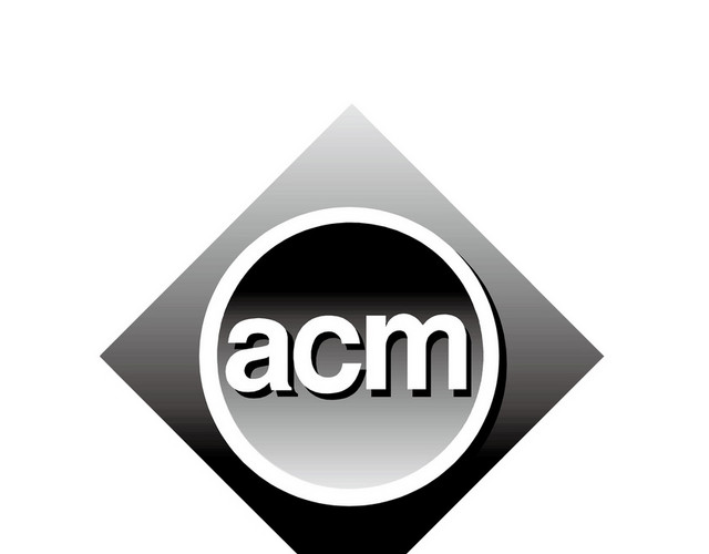 ACM黑白简约公司标识设计