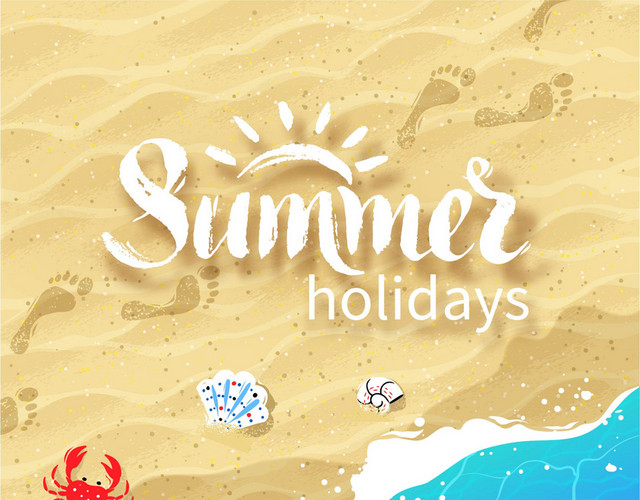 夏天夏季海滩素材