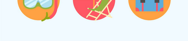 夏天夏季元素